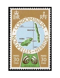 Nouvelles Hebrides N° 500 N*