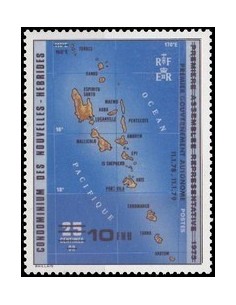 Nouvelles Hebrides N° 549 N*