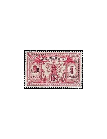 Nouvelles Hebrides N° 028 Obli