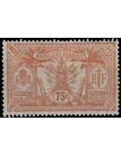 Nouvelles Hebrides N° 034 Obli