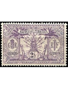 Nouvelles Hebrides N° 036 Obli