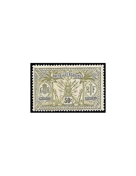 Nouvelles Hebrides N° 044 Obli