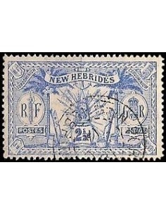 Nouvelles Hebrides N° 052 Obli