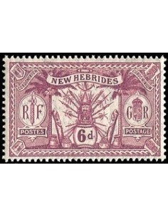 Nouvelles Hebrides N° 054 Obli