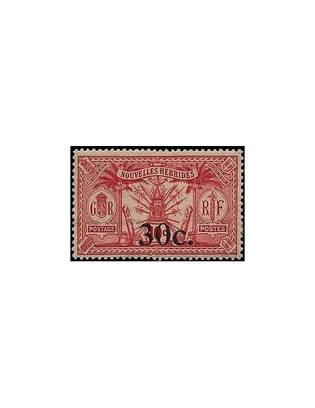 Nouvelles Hebrides N° 074 Obli
