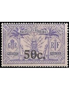 Nouvelles Hebrides N° 075 Obli