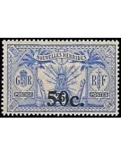 Nouvelles Hebrides N° 076 Obli