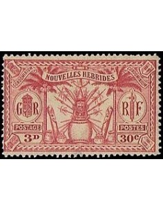 Nouvelles Hebrides N° 084 Obli