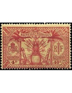 Nouvelles Hebrides N° 085 Obli