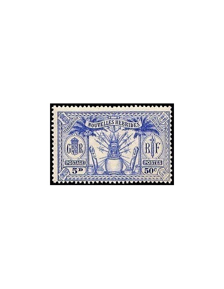 Nouvelles Hebrides N° 086 Obli