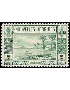 Nouvelles Hebrides N° 100 Obli