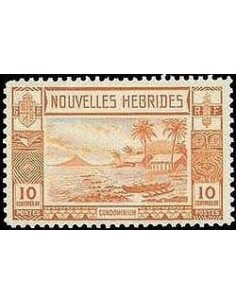 Nouvelles Hebrides N° 101 Obli