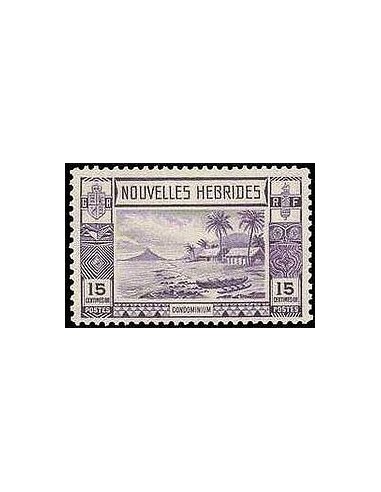 Nouvelles Hebrides N° 102 Obli