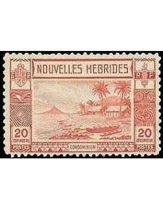 Nouvelles Hebrides N° 103 Obli