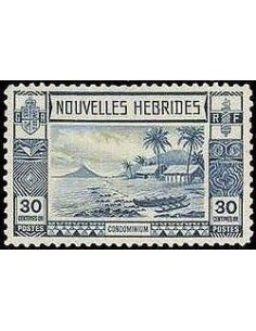 Nouvelles Hebrides N° 105 Obli