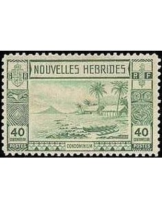 Nouvelles Hebrides N° 106 Obli