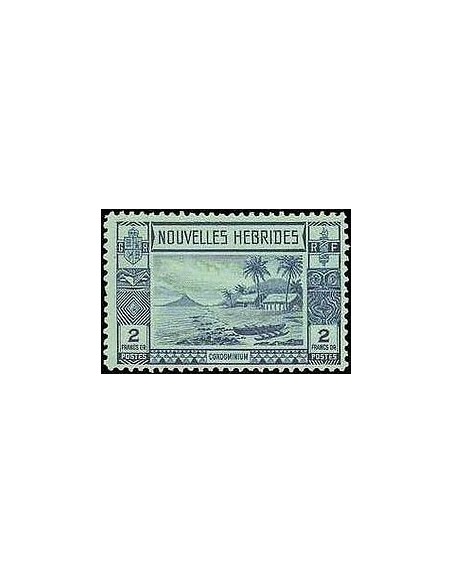Nouvelles Hebrides N° 109 Obli