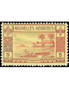 Nouvelles Hebrides N° 110 Obli