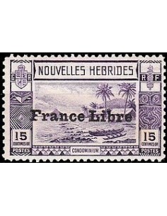 Nouvelles Hebrides N° 126 Obli