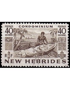 Nouvelles Hebrides N° 161 Obli