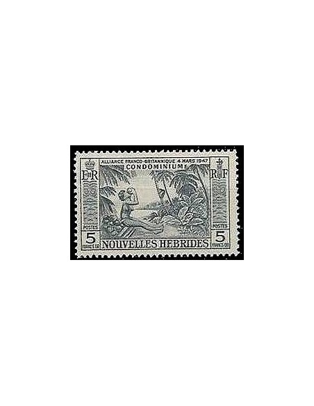 Nouvelles Hebrides N° 185 Obli