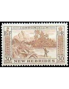Nouvelles Hebrides N° 191 Obli