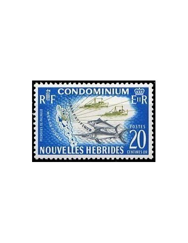 Nouvelles Hebrides N° 216 Obli