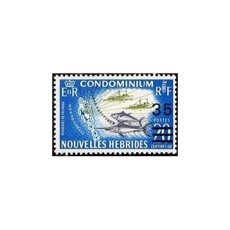 Nouvelles Hebrides N° 298 Obli