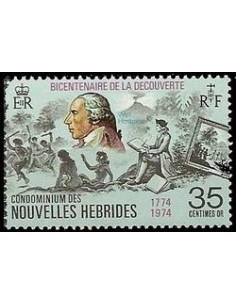 Nouvelles Hebrides N° 396 Obli