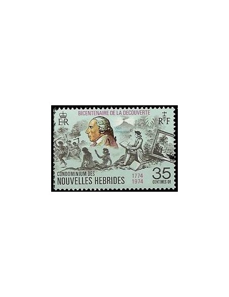 Nouvelles Hebrides N° 396 Obli