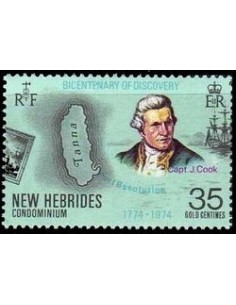 Nouvelles Hebrides N° 398 Obli