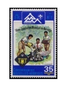 Nouvelles Hebrides N° 411 Obli