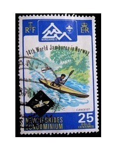 Nouvelles Hebrides N° 414 Obli