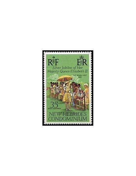 Nouvelles Hebrides N° 447 Obli