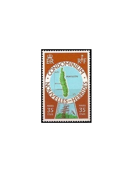 Nouvelles Hebrides N° 501 Obli