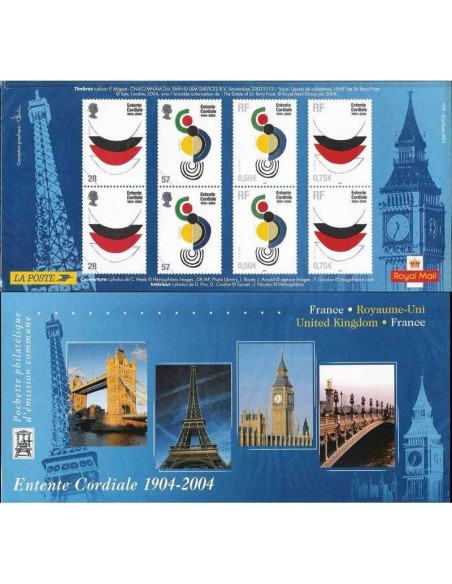 Emission commune France-Grande-Bretagne