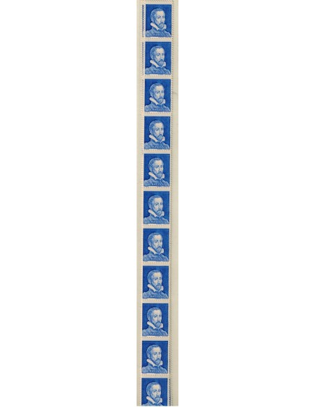 Roulette de 11 timbres Palissy N° Pa8e