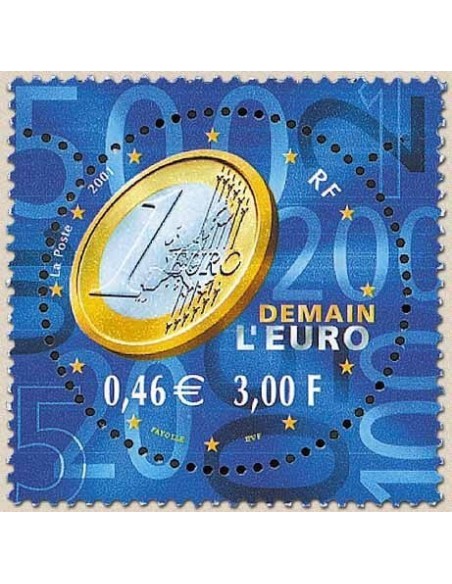 FR N° 3402 oblitèré