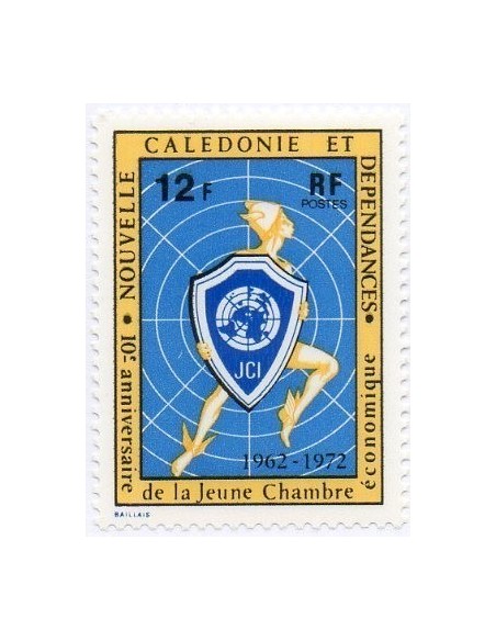 Nouv Cal N° 0385 Obli