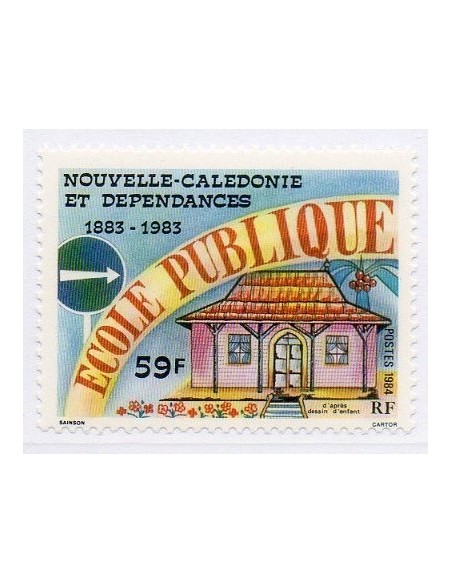 Nouv Cal N° 0490 Obli