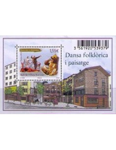 ANDORRE Feuille N° 735 neuf **