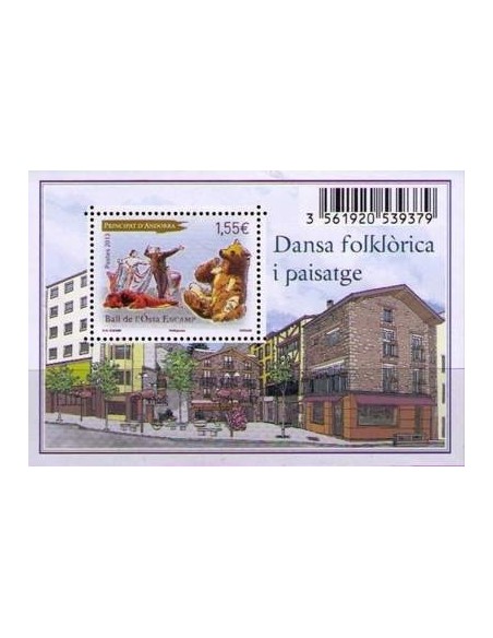 ANDORRE Feuille N° 735 neuf **