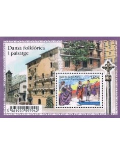 ANDORRE Feuille N° 757 neuf **