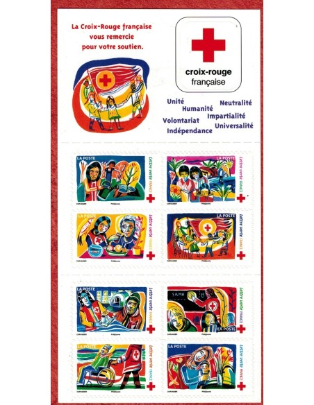 Carnet Croix rouge de 2017