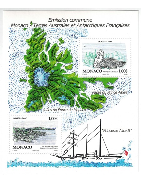 Monaco feuille F2829