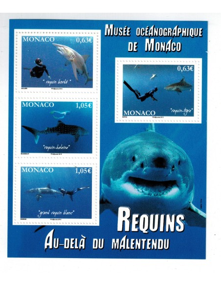 Monaco feuille du N° 2833