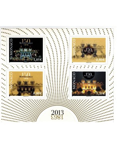 Monaco feuille du N° 2833