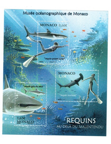 Monaco feuille du N° 2833