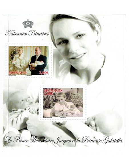 Monaco feuille du N° 2833