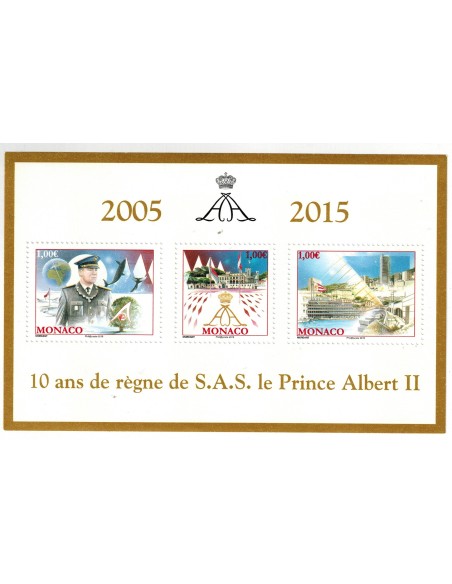 Monaco feuille du N° 2833